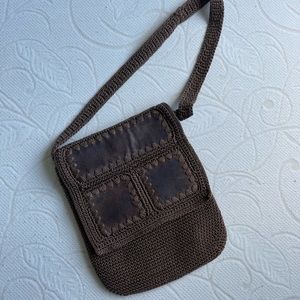 brown shoulder bag